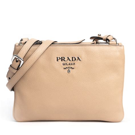 prada beige crossbody bag|Prada crossbody bags men's.